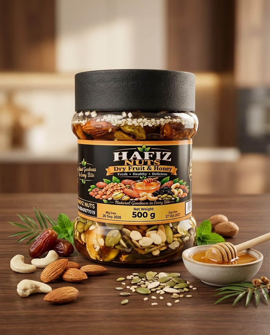 Premium Honey & Nut Mix - 500g pack